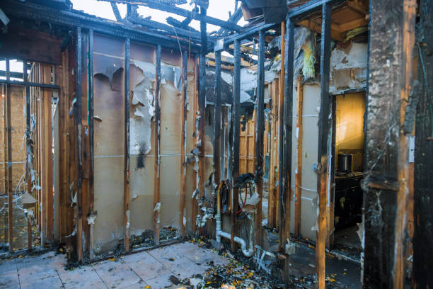 Professional Fire Damage Removal technician working in Oglethorpe, GA
